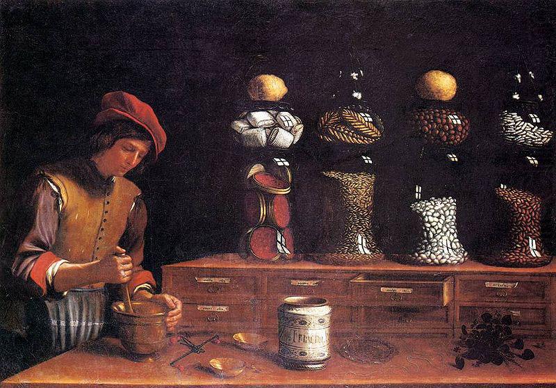 Paolo Antonio Barbieri The Spice Shop china oil painting image